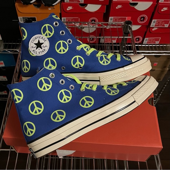 Converse Chuck Taylor All Star 70 Unleash Peace High Top Sneakers - Picture 3 of 5